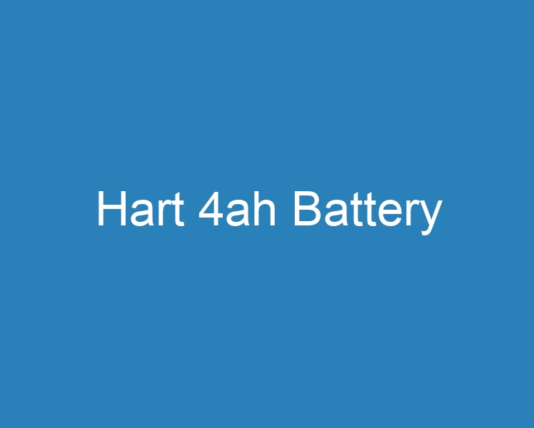 20 Best Hart 4ah Battery [2023] Curee