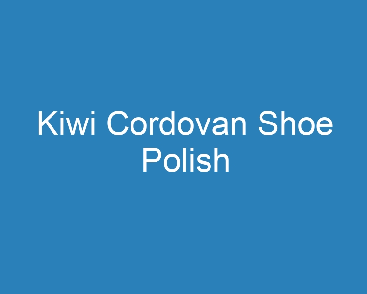 20 Best Kiwi Cordovan Shoe Polish [2023] - Curee