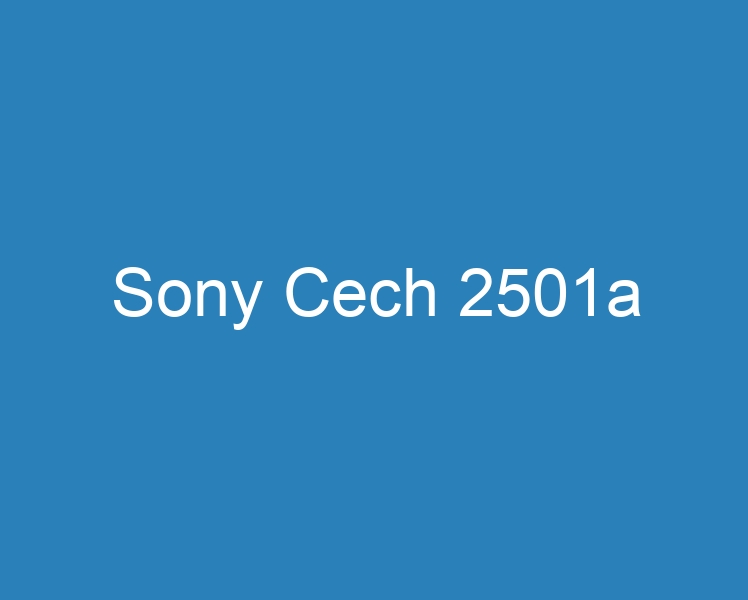 20 Best Sony Cech 2501a [2023] Curee